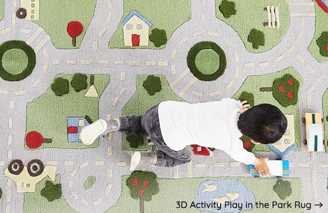 3D ACTIVITY PLAY IN THE PARK RUG