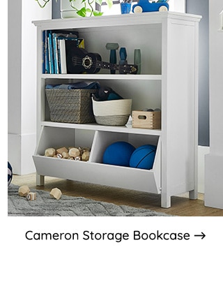 CAMERON STORAGE BOOKCASE