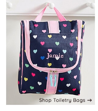 SHOP TOILETRY BAGS