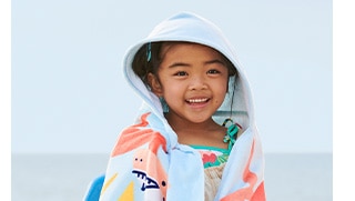 SHOP KIDS' HOODED TOWELS