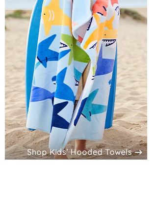 SHOP KIDS' HOODED TOWELS