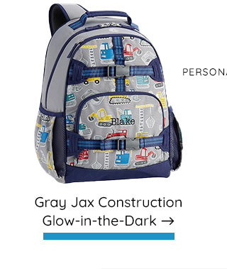 GRAY JAX CONSTRUCTION GLOW - IN - THE- DARK