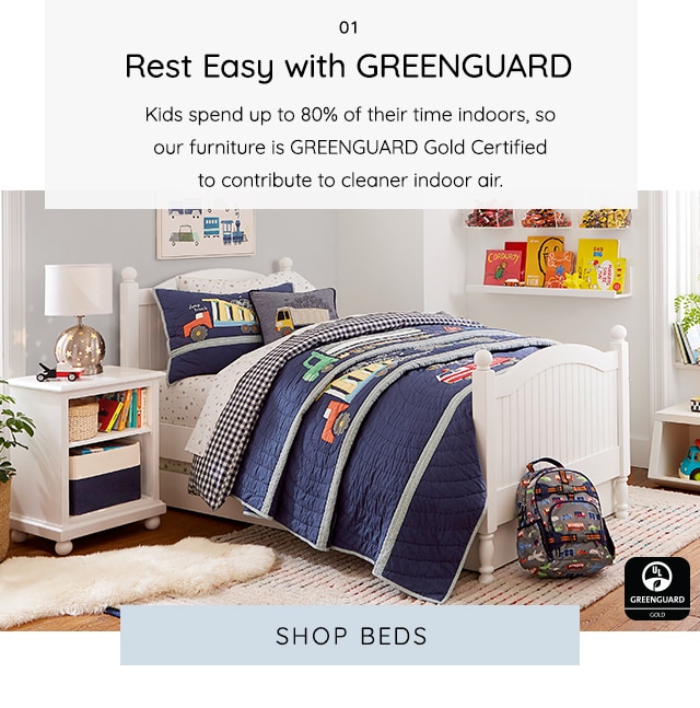 REST EASY WITH GREENGUARD