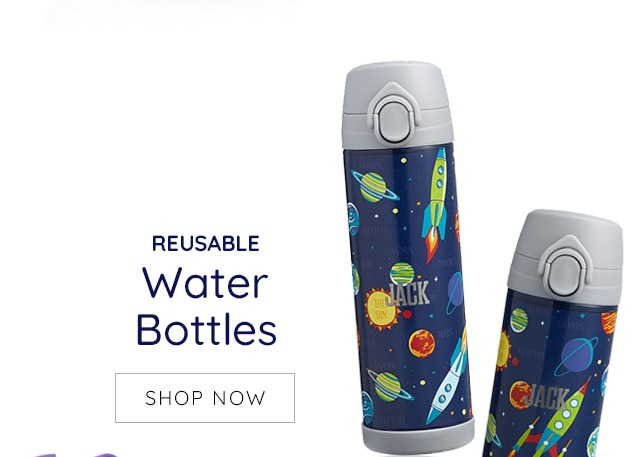 REUSABLE WATER BOTTLES