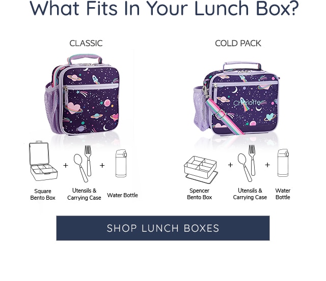 WHAT FITS IN YOUR LUNCH BOX?