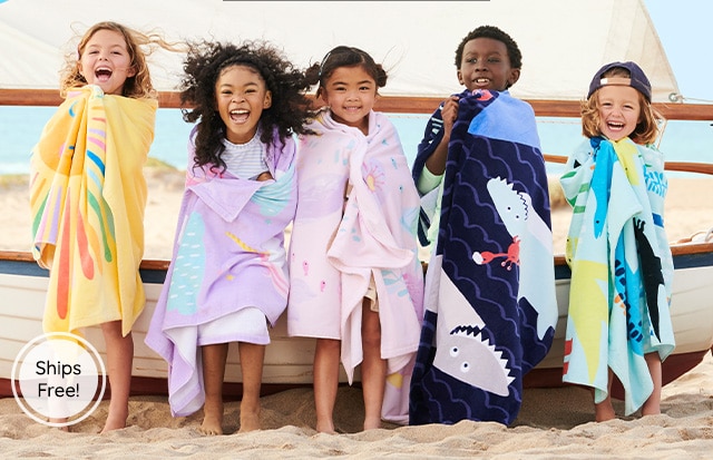 UP TO 40% OFF BEACH HOODED TOWELS AND MORE