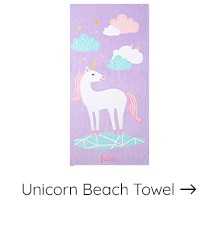 UNICORN BEACH TOWEL