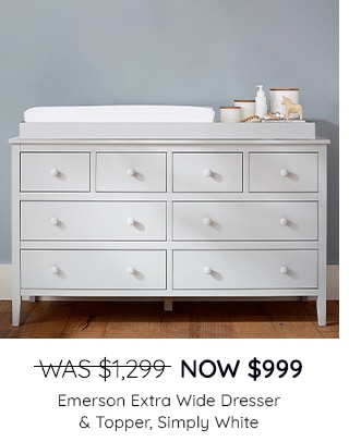 EMERSON EXTRA WIDE DRESSER