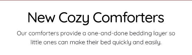 NEW COZY COMFORTERS