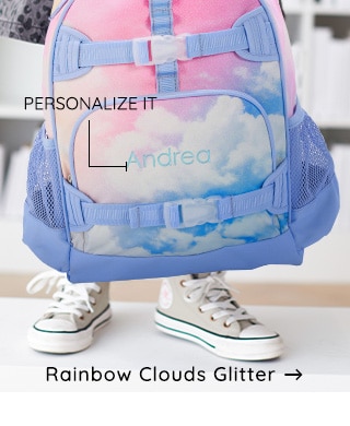 RAINBOW CLOUDS GLITTER