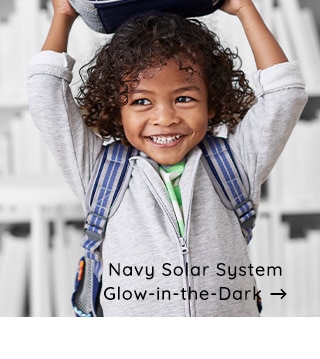 NAVY SOLAR SYSTEM GLOW-IN-TH-DARK