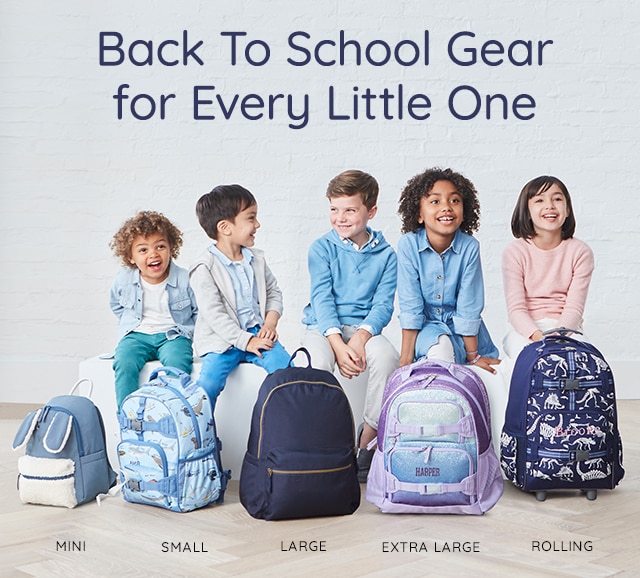 BACK TO SCHOOL GEAR FOR EVERY LITTLE ONE