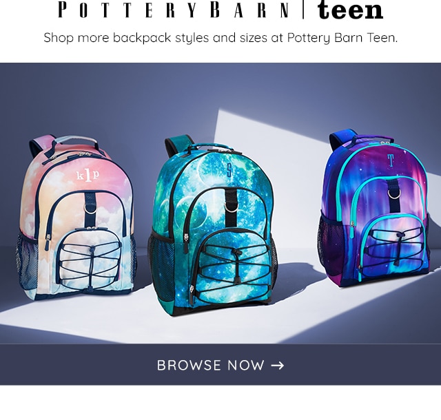 BROWSE POTTERY BARN TEEN GEAR