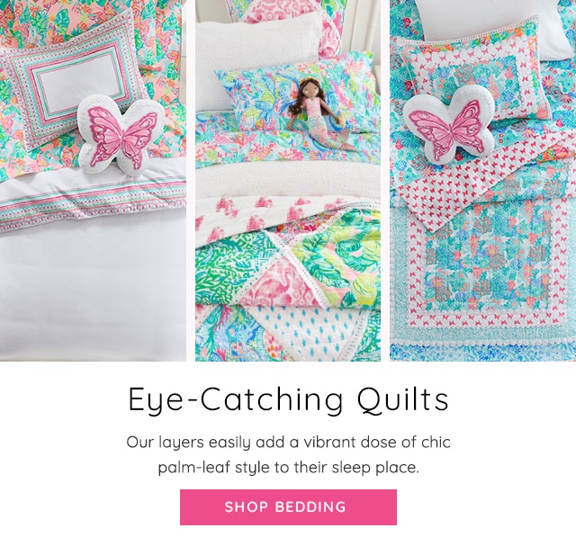 EYE-CATCHING QUILTS