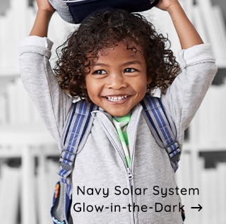 NAVY SOLAR SYSTEM GLOW-IN-TH-DARK