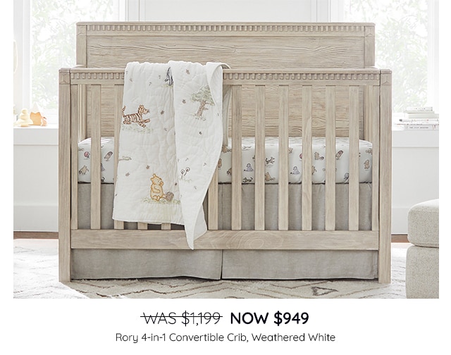 RORY 4-IN-1 CONVERTIBLE CRIB