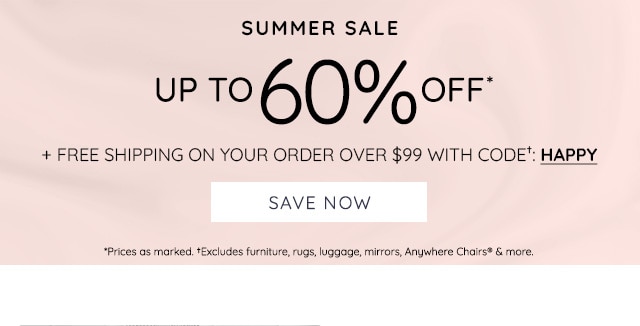 SUMMER ALE - UP TO 60% OFF