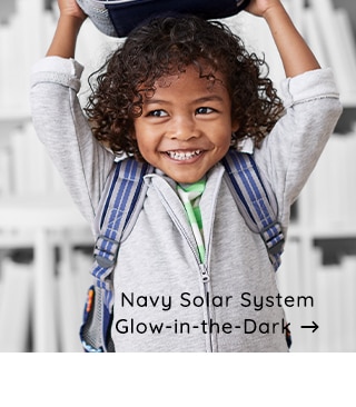 NAVY SOLAR SYSTEM GLOW-IN-TH-DARK