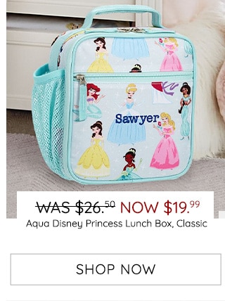 AQUA DISNEY PRINCESS LUNCH BOX