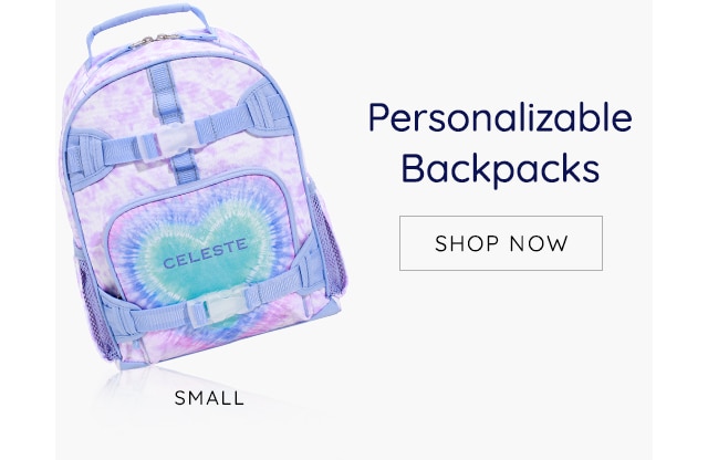 PERSONALIZABLE BACKPACKS