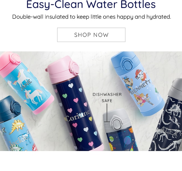 EASY-CLEAN WATER BOTTLES