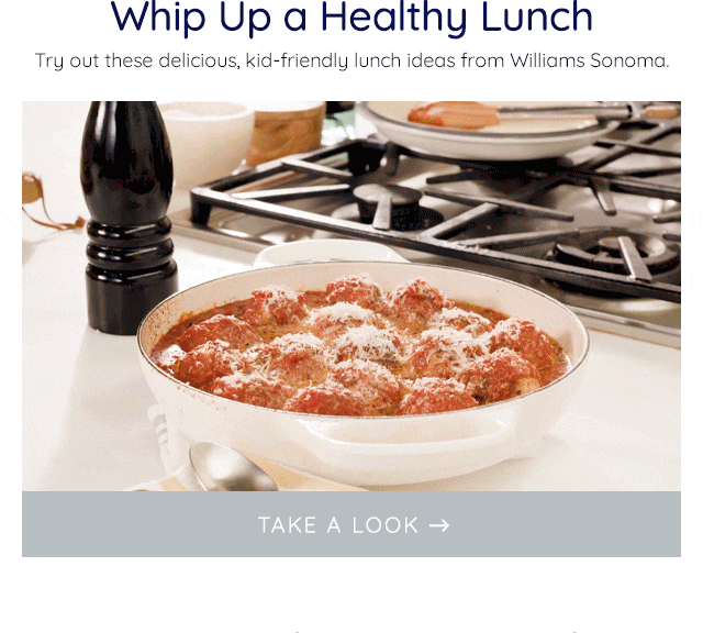 WHIP UP A HEALTHY LUNCH