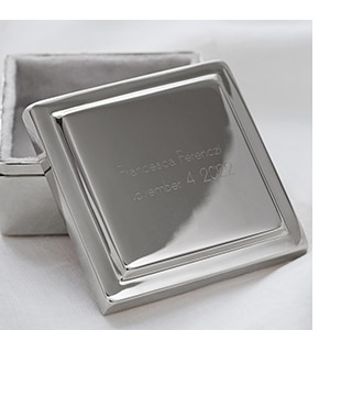 ENGRAVABLE KEEPSAKE BOX