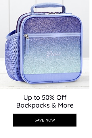 UP TO 50% OFF BACKPACKS AND MORE