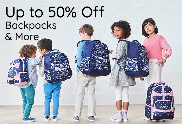 UP TO 50% OFF BACKPACKS AND MORE