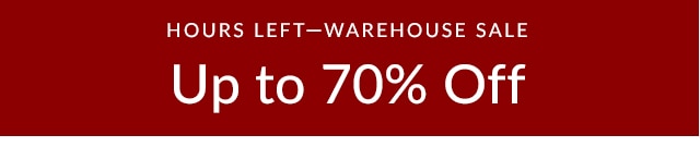 WAREHOUSE SALE