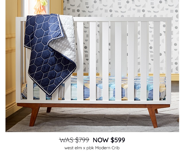 WEST ELM X PBK MODERN CRIB