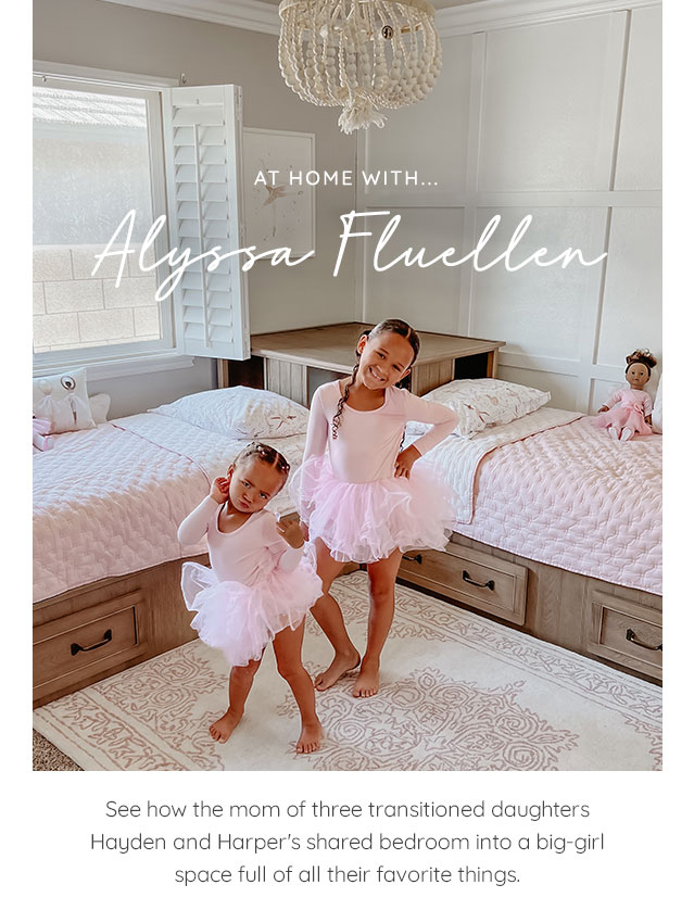 AT HOME WITH ALYSSA FLUELLEN