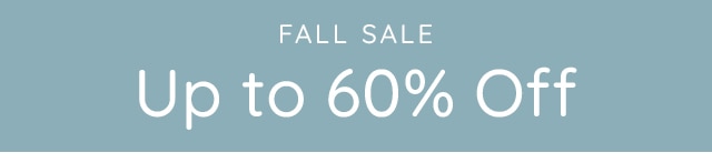 FALL SALE