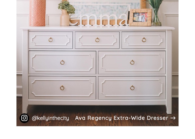 AVA REGENCY EXTRA WIDE DRESSER