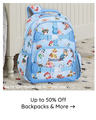 UP TO 40% OFF BACKPACKS AND MORE