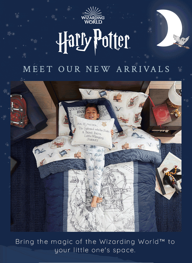 HARRY POTTER. MEET OUR NEW ARRIVALS.