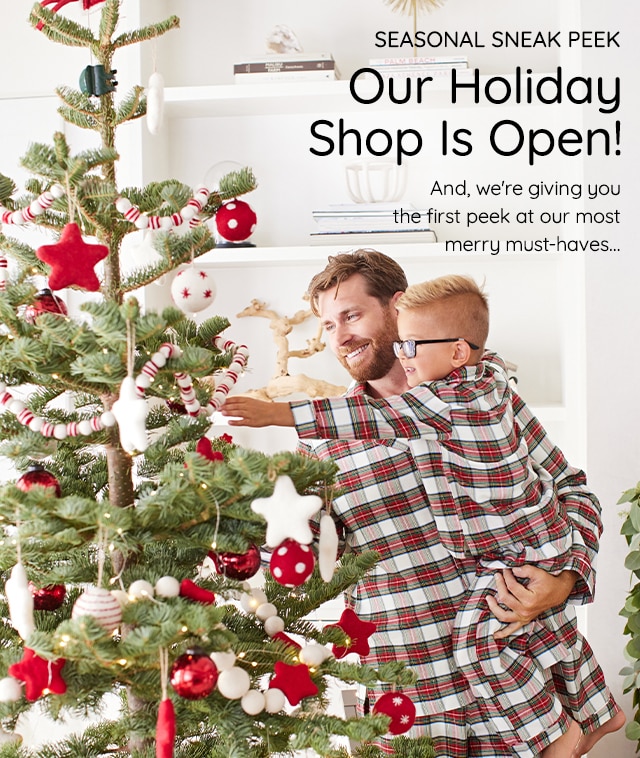 OUR HOLIDAY SHOP IS OPEN