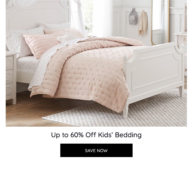 UP TO 60% OFF KIDS BEDDING