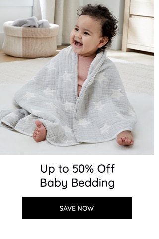 UP TO 50% OFF BABY BEDDING