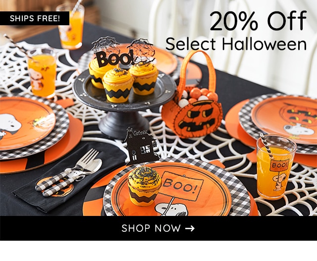 20% OFF SELECT HALLOWEEN