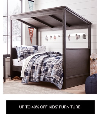 UP TO 40% OFF KIDS FURNITURE