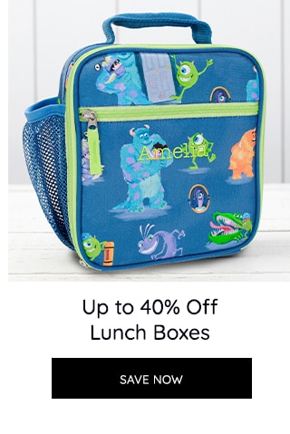 UP TO 40% OFF LUNCH BOXES