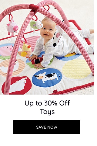 UP TO 30% OFF TOYS