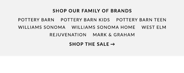 SHOP OUR FAMILY OF BRANDS