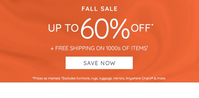 FALL SALE