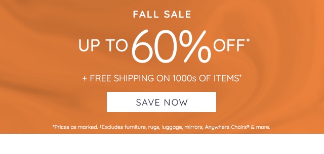 FALL SALE