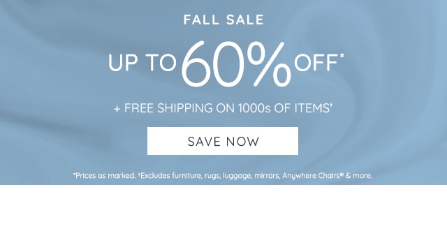 FALL SALE