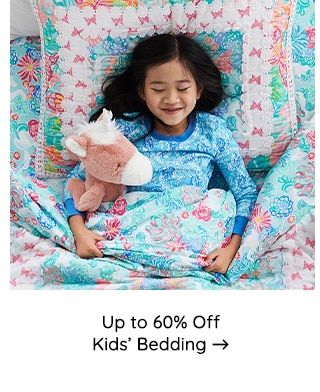 UP TO 60% OFF KIDS BEDDING