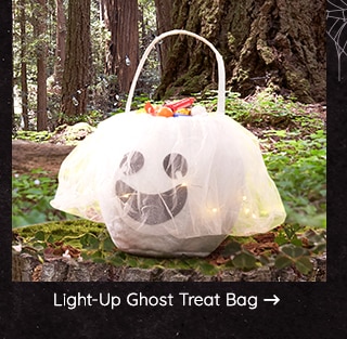 LIGHT UP GHOST TREAT BAG