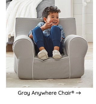 GRAY ANYWHERE CHAIR